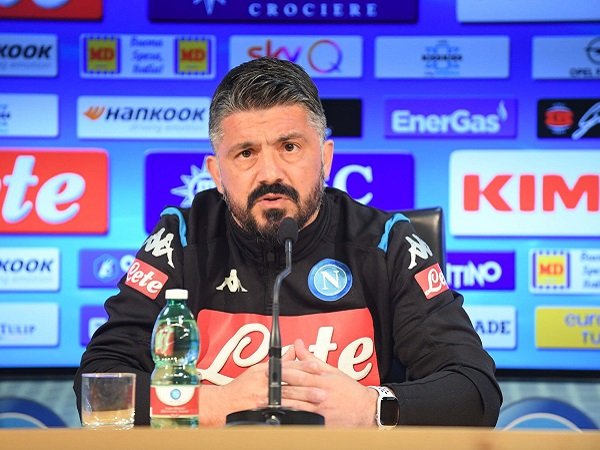Fokus ke Brescia, Gattuso Klaim Napoli Belum Pikirkan Laga Kontra Barcelona
