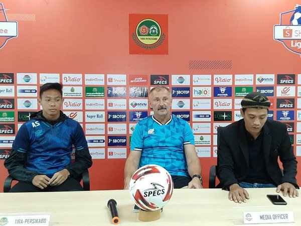 Berharap Dukungan Suporter, Pelatih Tira Persikabo Incar 3 Poin Atas Arema FC