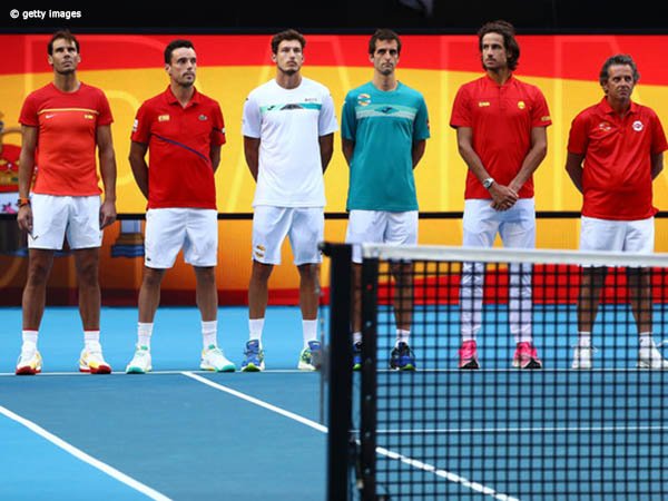 Sebagai Juara Bertahan Davis Cup Finals, Spanyol Berada di Grup Ini