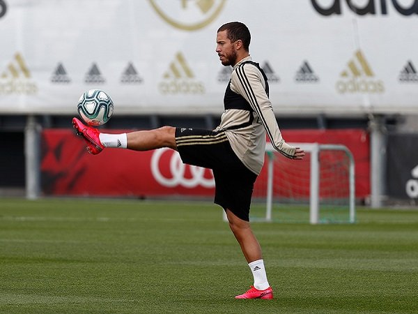 Pulih dari Cedera Engkel, Eden Hazard Sudah Kembali Berlatih Bersama Real Madrid