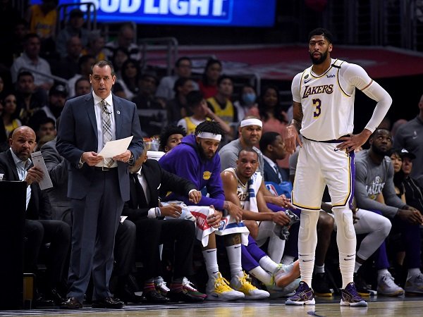 Frank Vogel Berharap Permainan Lakers Tak Berubah Pasca Masa Hiatus