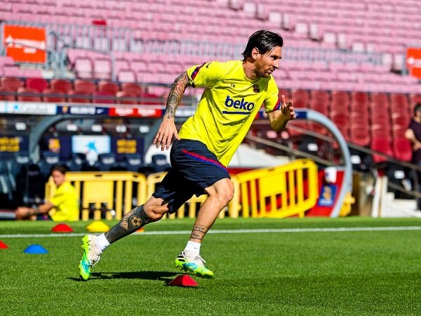 Lionel Messi Berlatih Sprint, Pertanda Kondisi Membaik?