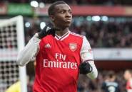 Arsenal Gulung Carlton 6-0, Eddie Nketiah Cetak Hat-trick