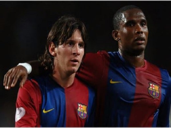 Eto'o Berharap Messi Membela Barcelona hingga Usia 70 Tahun