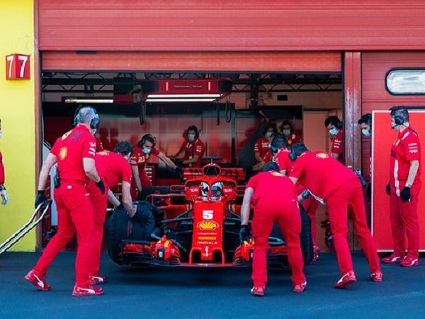 Akhirnya, Sebastian Vettel Geber Ferrari di Sirkuit Mugello