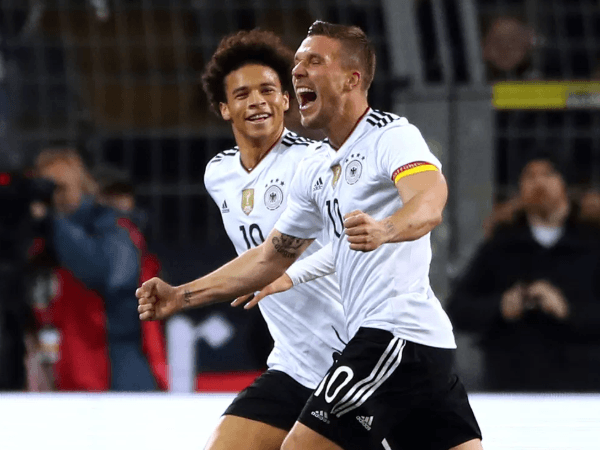 Lukas Podolski: Leroy Sane Belum Capai Potensi Terbaiknya