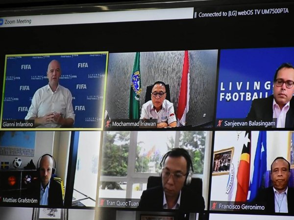 PSSI Ikut Rapat Virtual, FIFA Tawarkan Pinjaman Jangka Panjang