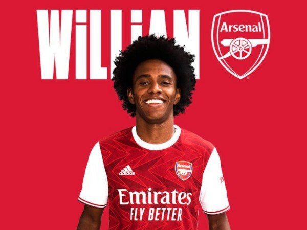 Arsenal Umumkan Perekrutan Willian, Teken Kontrak Tiga Tahun