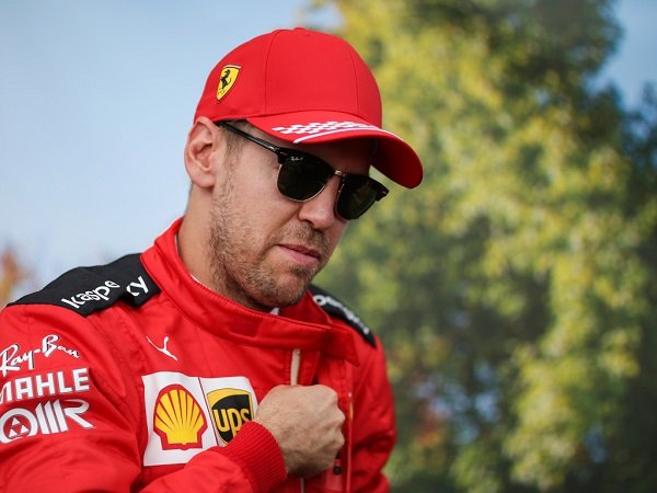 Vettel Ragu Ferrari Bakal Bersinar di GP Italia