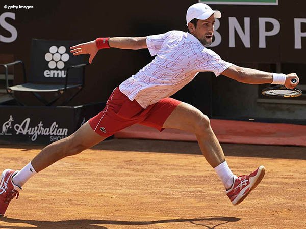 Novak Djokovic siap bersaing demi satu tempat di semifinal Italian Open 2020
