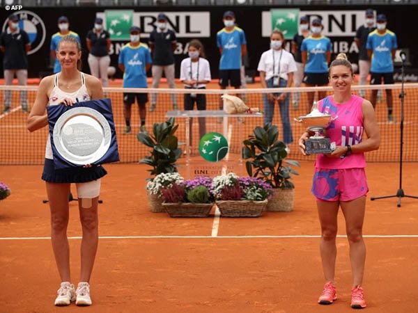 Simona Halep menangkan gelar Italian Open 2020 dengan mudah