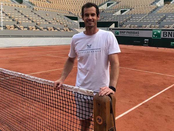 Andy Murray terima wildcard untuk tampil di French Open 2020