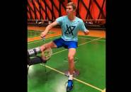 Victor Axelsen Sudah Latihan Ringan Pasca Operasi Pergelangan Kaki