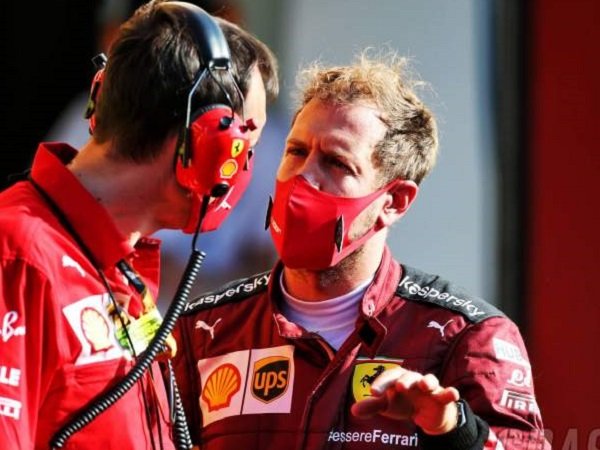 Pebalap Scuderia Ferrari, Sebastian Vettel. (Images: Crash)
