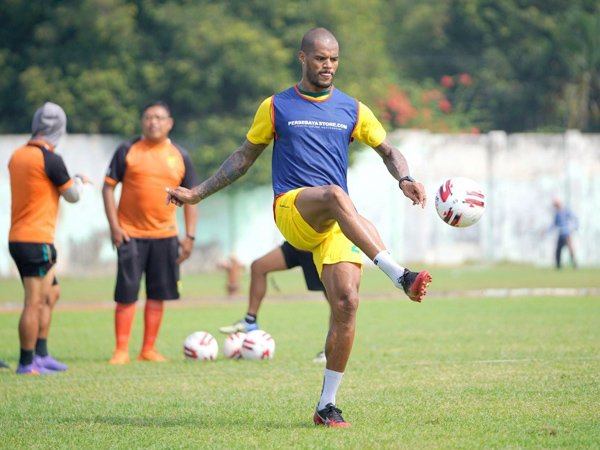 David da Silva berlatih kembali bersama Persebaya Surabaya