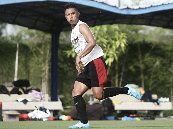 Pemain bertahan Bali United, Agus Nova Wiantara