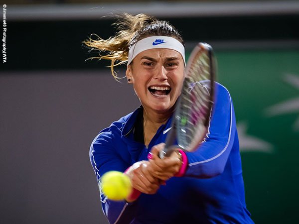 Aryna Sabalenka melaju ke babak kedua French Open 2020 dengan mulus