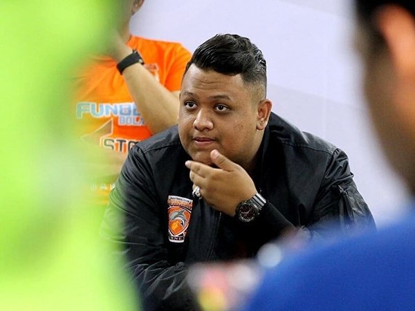 Presiden klub Borneo FC, Nabil Husein Said Amin