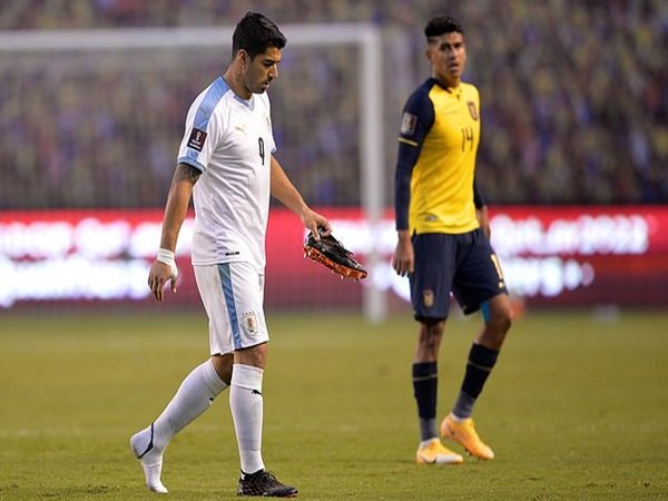 Suarez usai Uruguay kalah dari Ekuador