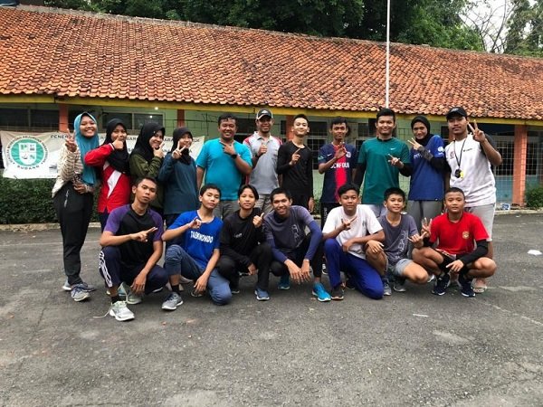 Tim Taekwondo Kabupaten Subang berlatih untuk kualifikasi Porprov