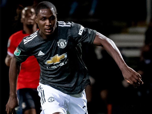 Striker Manchester United, Odion Ighalo.