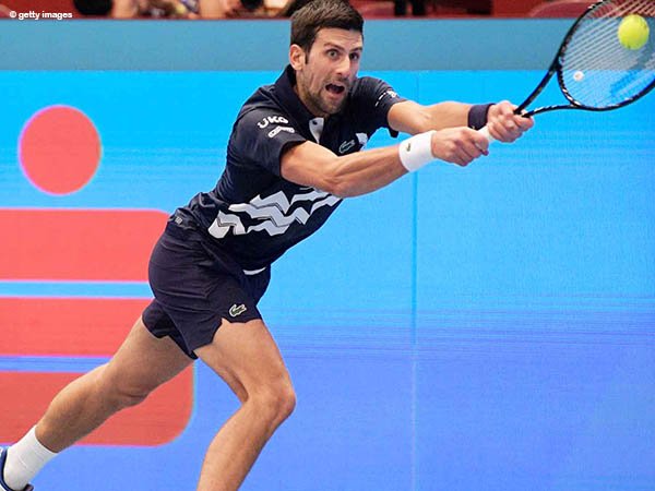 Novak Djokovic melaju ke babak kedua Vienna Open 2020