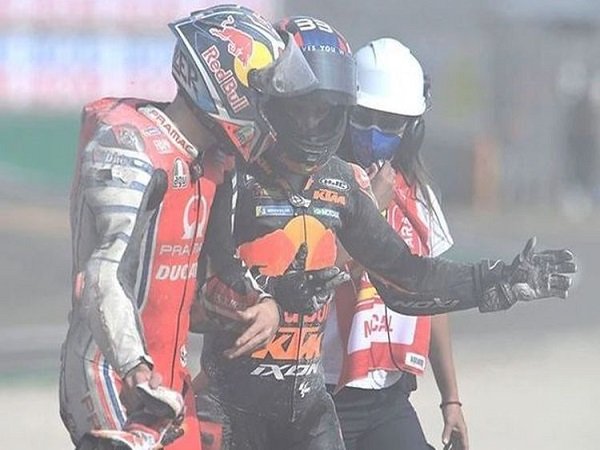 Jack Miller tak mau cari masalah dengan Brad Binder.
