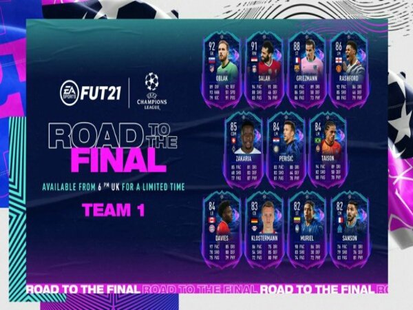 FIFA 21 Ultimate Team Rilis Kartu Pertama UCL RTTF