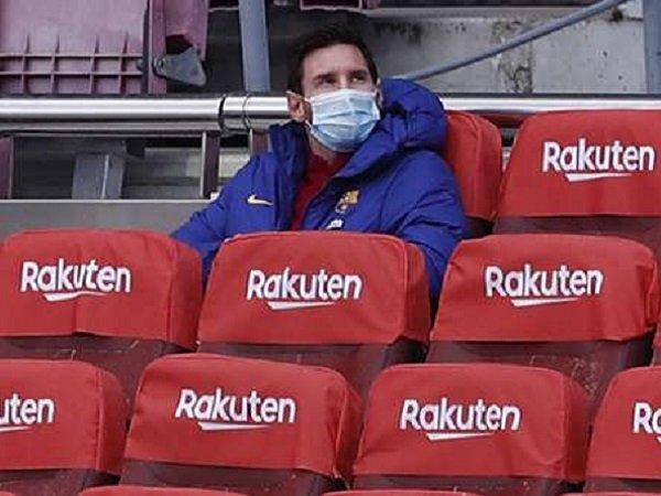 Kapten Barcelona, Lionel Messi hanya jadi cadangan saat melawan Real Betis.