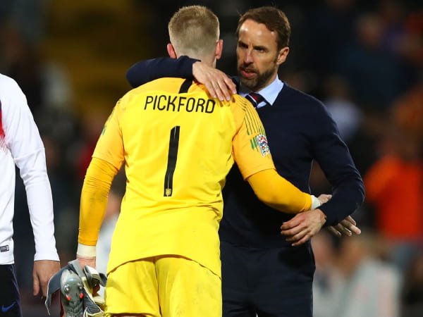 Pickford Diajak Bicara Pelatih Timnas Inggris Setelah Insiden Van Dijk