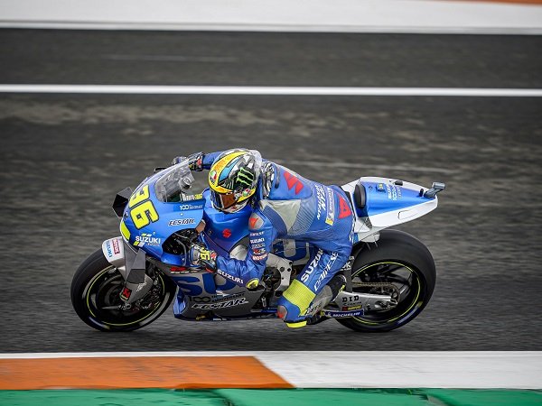 Joan Mir sukses puncaki sesi warm-up MotoGP Eropa.