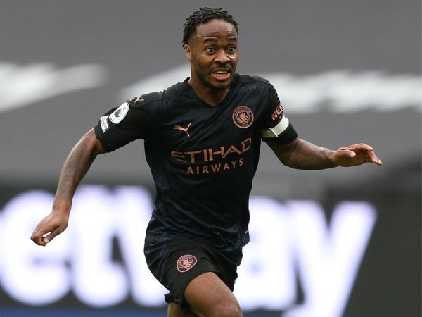 Winger Manchester City, Raheem Sterling.