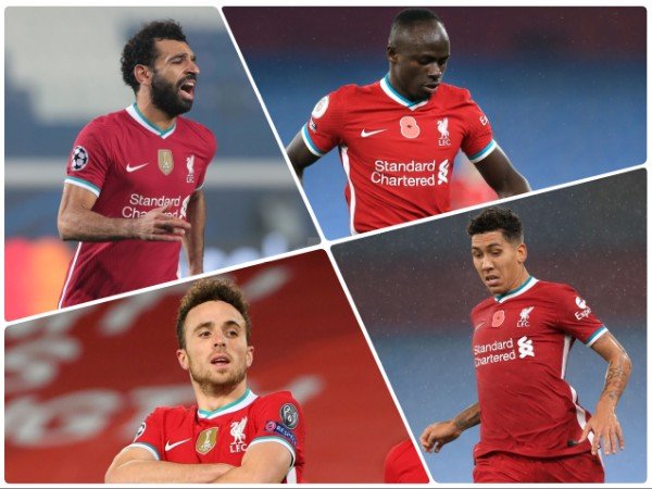 Jurgen Klopp menerapkan formasi 4-4-2 melawan Manchester City