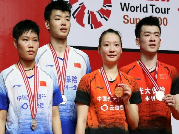 Zheng Siwei-Huang Yaqiong dan Chen Yufei Juara Kejuaraan Nasional China