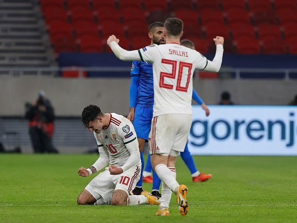 Dominik Szoboszlai pastikan Hungaria lolos ke Piala Eropa 2020