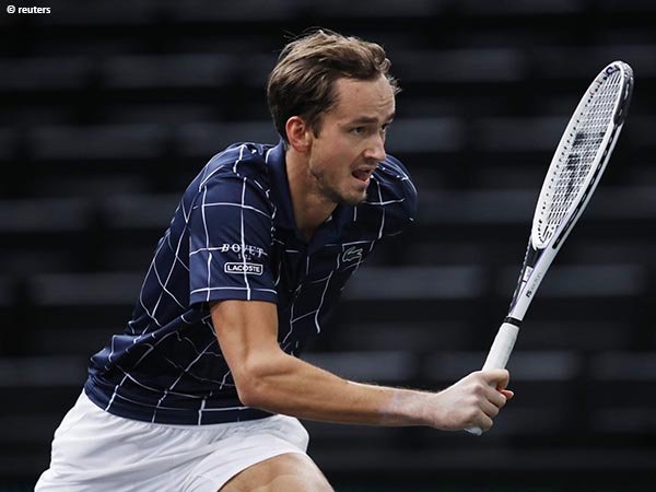Sebelum tiba di ATP Finals 2020, Daniil Medvedev juarai Paris Masters