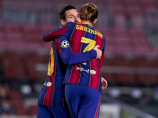 Lionel Messi keluhkan tuduhan rusak karier Antoine Griezmann.