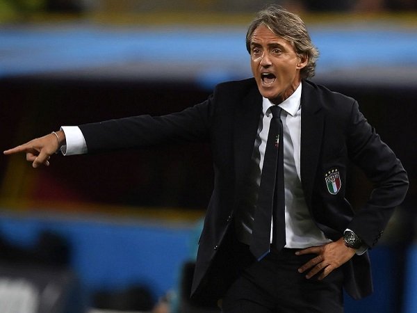 Roberto Mancini yakin kepada para pemain muda timnas Italia.