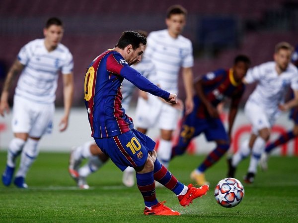 Barcelona tidak akan diperkuat Lionel Messi pada laga kontra Dynamo Kiev di Liga Champions.