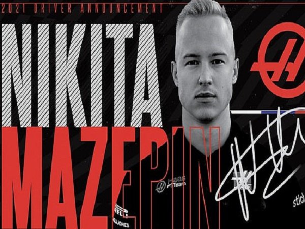 Resmi, Tim Haas Bakal Diperkuat oleh Nikita Mazepin. (Images: F1)