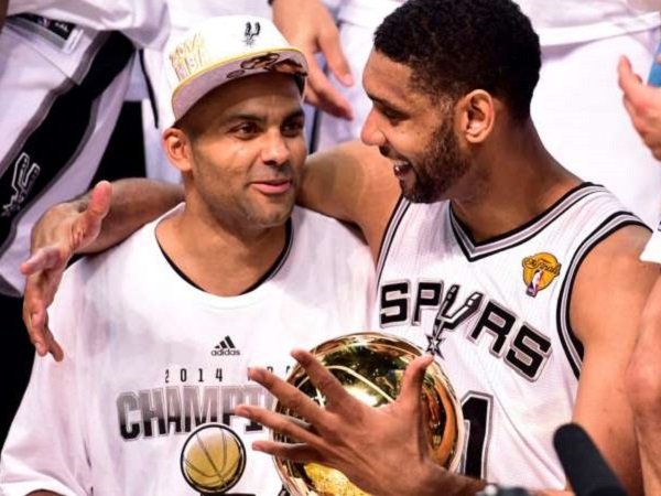 Tony Parker bersama Tim Duncan. (Images: USATODAYSPORTS)