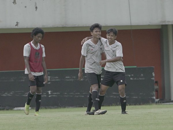 Marcel Januar Putra yang mendapat pujian dari Pelatih timnas Indonesia U-16, Bima Sakti