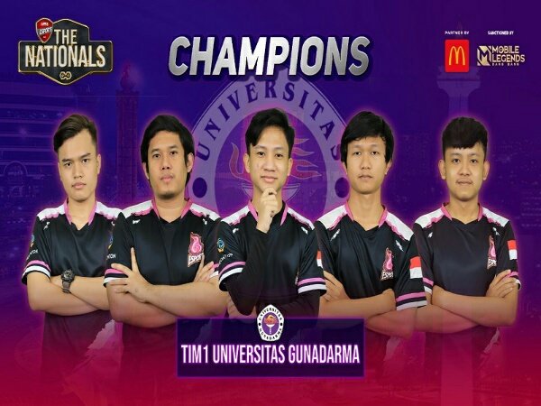 Universitas Gunadarma-1 Juara LIMA Esports 2020, Kalahkan Binus-1