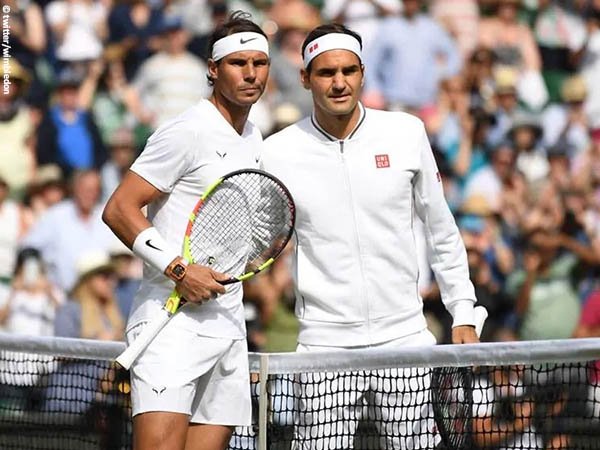 Roger Federer [kanan] dan Rafael Nadal [kiri] siap mengemban tugas di ATP Player Council