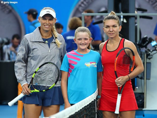 Simona Halep [kanan] hampir memenangkan gelar Grand Slam pertamanya di Melbourne musim 2018