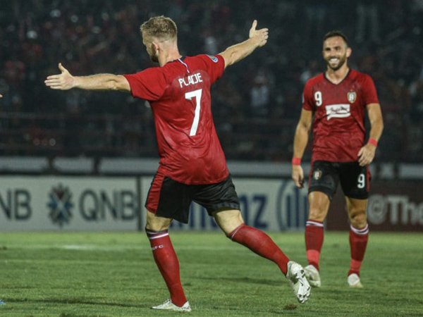 Penyerang Bali United, Melvin Platje