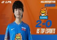 Seri Pertama LPL Spring Split 2021 : Suning Menang 2-0 Atas TOP Esports