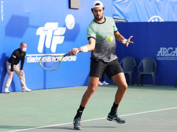 Matteo Berrettini melaju ke perempatfinal Antalya Open 2021