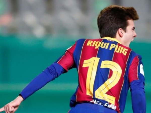 Gelandang muda Barcelona, Riqui Puig. (Getty Images)