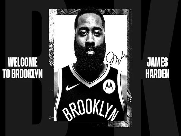 Brooklyn Nets perkenalkan James Harden untuk kali pertama ke publik.
